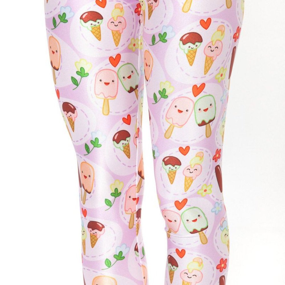 Rare! BlackMilk YOU SCREAM ICE CREAM LEGGINGS L